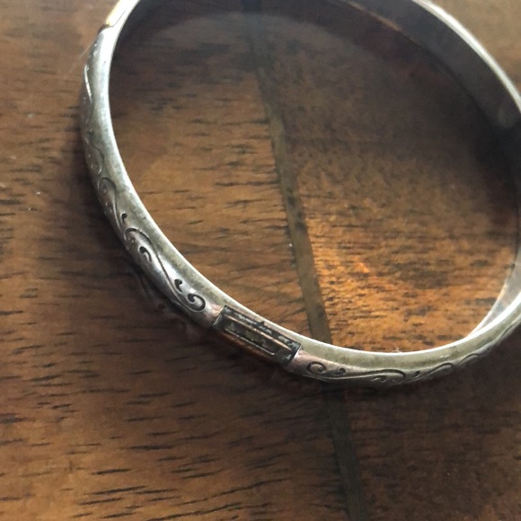 Brighton Venezia Two Tone Silver & Gold-Plated Bangle - Picture 14 of 16